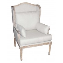 Baylor Linen Wing Chair