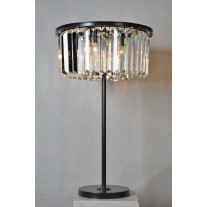 Crystal Round Table Lamp