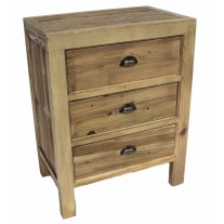 Pine 3-Drawer Small Chest