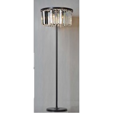 3033-FLR Crystal Round Floor Lamp