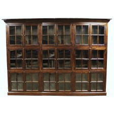 Oak 18 Door Bookcase