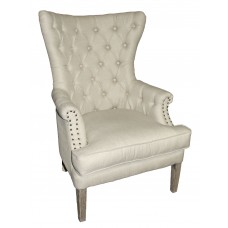 Pate Tufted Wing Chair
