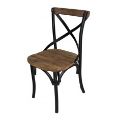 Iron and Pine chair