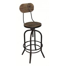 barstool with back