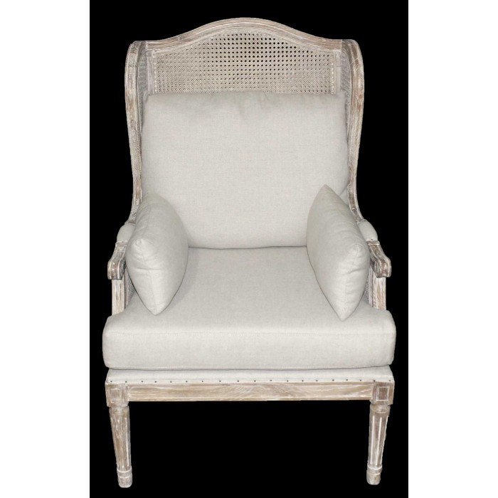 Nash Cane Wing Chair