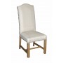 Stitched Linen Side Chair