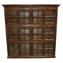 Oak 12 Door Bookcase