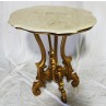 Turtle Table with Marble Top