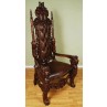Brown/Brown Lion King Throne