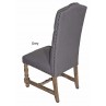 IC191 Tufted Back Linen Side Chair