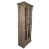 TH-814 pine narrow bookcase