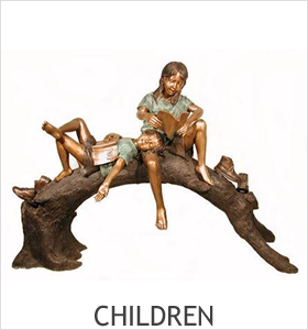 Children Bronze Sculptures